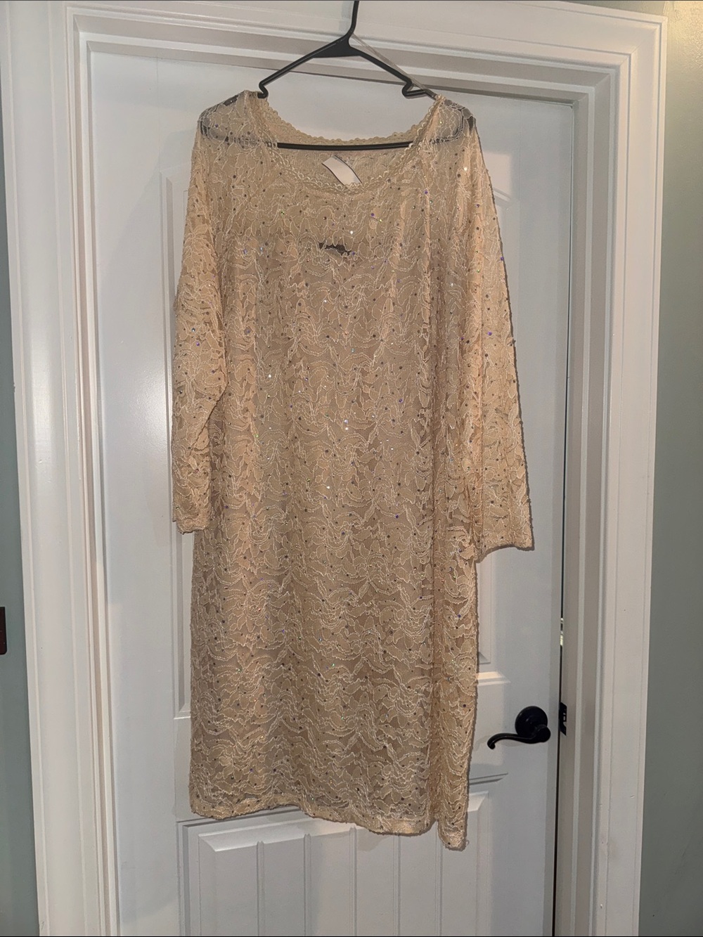✨ Sparkly Evening Cocktail Plus Dress 3X